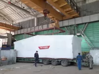 Завершено изготовление модулей маслонагревательной станции 2 МВт для нефтяного месторождения.