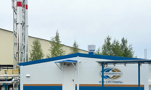 Автоматизированная станция маслонагревательная для Западно-Сургутского НМ мощностью 2,3 МВт