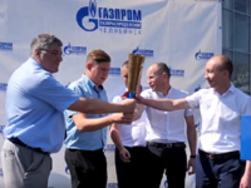 Торжественное подключение новой котельной к централизованному газопроводу Челябинской области